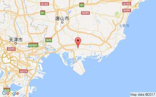 曹妃甸港港口位置
