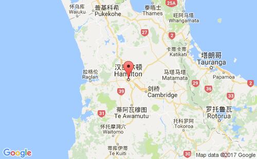 汉密尔顿港港口位置