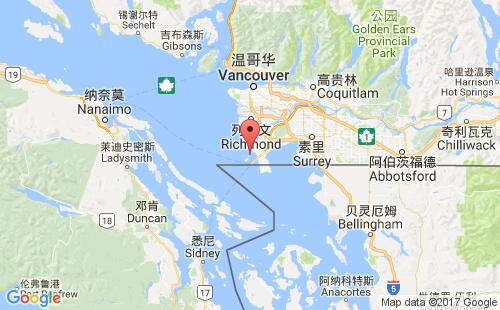 罗伯茨湾港港口位置