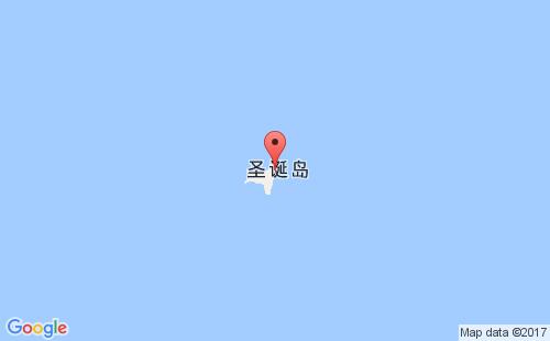 圣诞岛港港口位置
