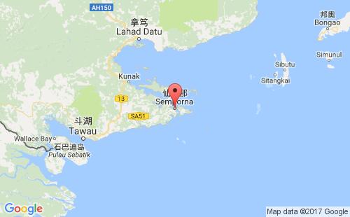 仙本那港港口位置
