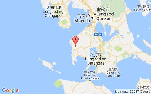 纳苏格布港港口位置