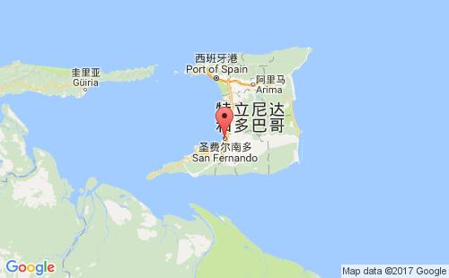圣费尔南多港港口位置