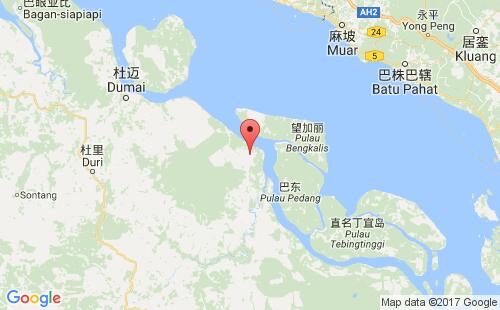 巴宁河港港口位置