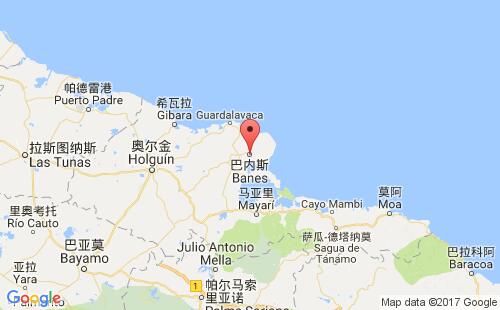 巴内斯港港口位置
