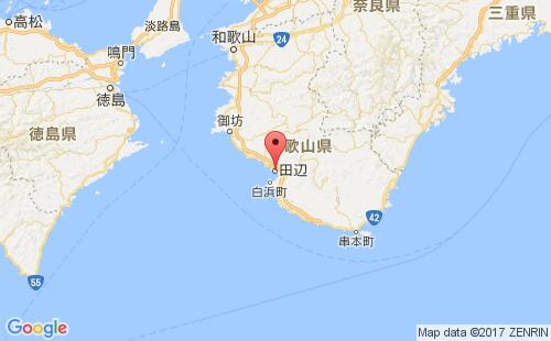 田边港港口位置