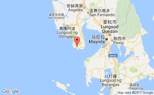 马里韦莱斯港港口位置