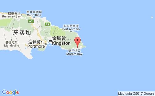 莫兰特港港港口位置