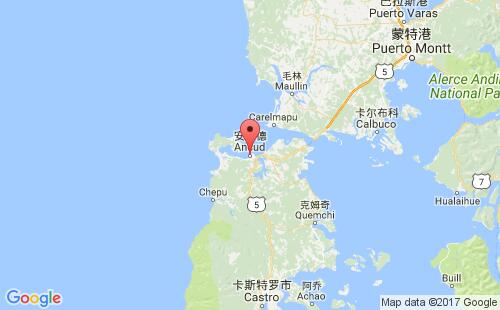 安库德港港口位置