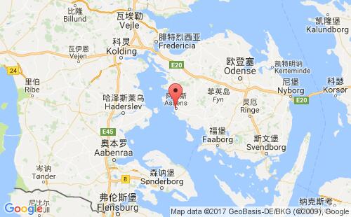 阿森斯港港口位置