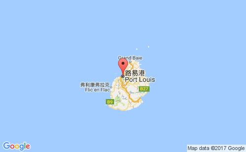 路易港港港口位置