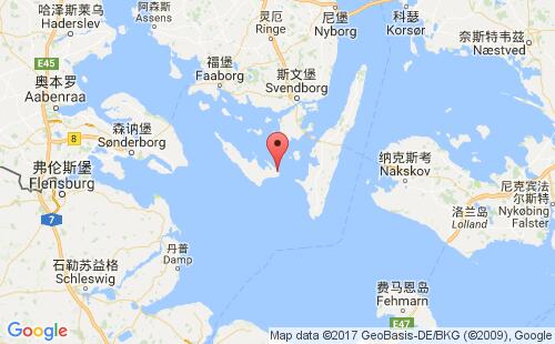 马斯塔尔港港口位置