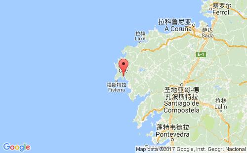 科尔库维翁港港口位置