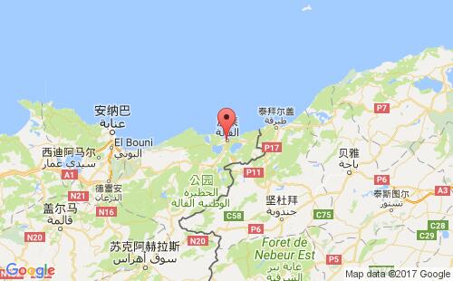 加莱奥塔角港港口位置