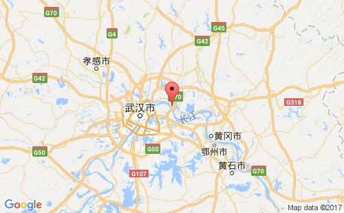 阳逻,武汉港港口位置