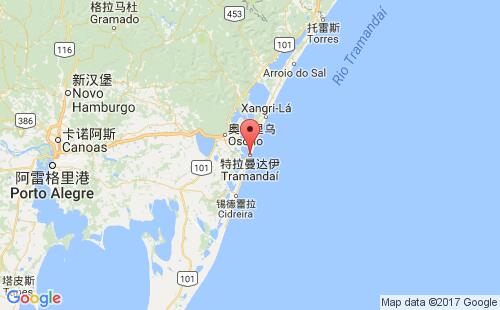 特拉曼达伊港港口位置