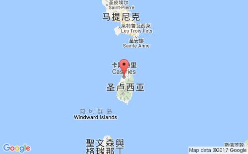 卡斯特里港港口位置