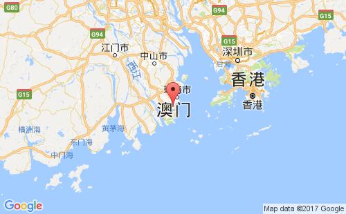 澳门港港口位置
