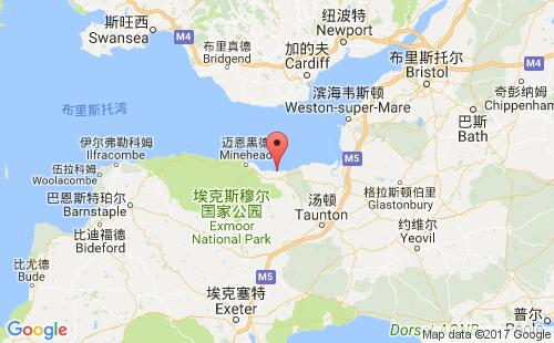 沃切特港港口位置