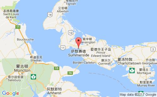 萨默塞德港港口位置