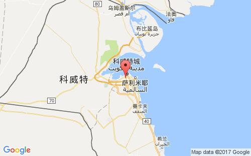 米纳阿卜杜拉港港口位置