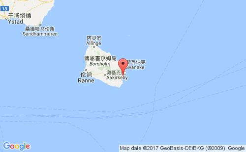 内克瑟港港口位置
