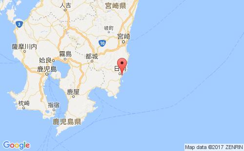 油津港港口位置