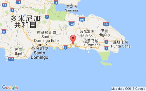 圣佩得罗德马科里斯港港口位置