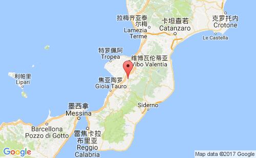 腊斯塞拉塔港港口位置
