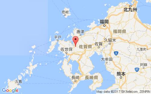 伊万里港港口位置