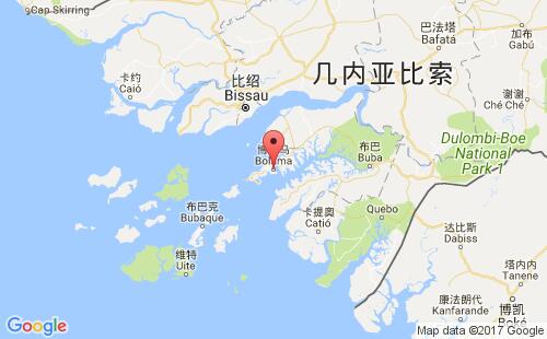 博拉多港港口位置