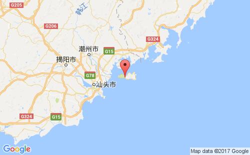 七尾港港口位置