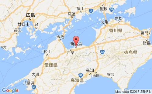 新居滨港港口位置