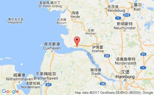 布龙斯比特尔港港口位置