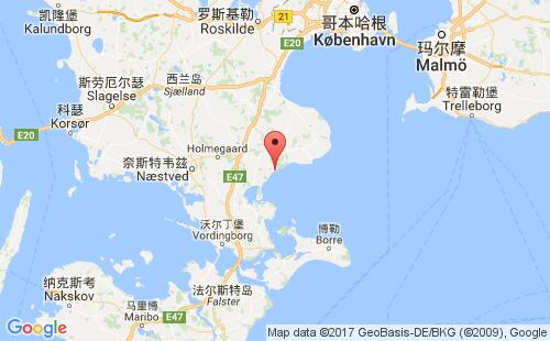 法克瑟莱泽普拉斯港港口位置