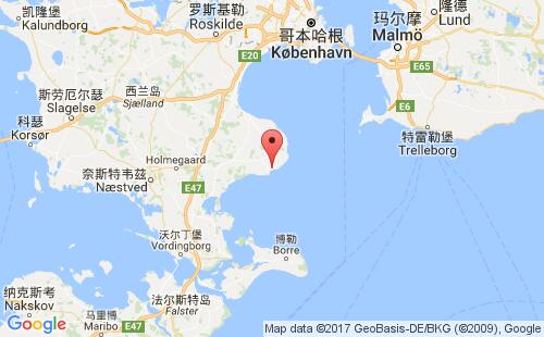 勒兹维港港口位置