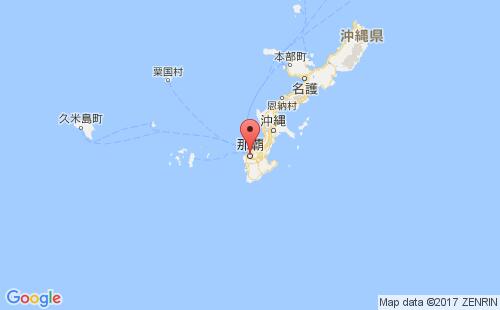 那霸港港口位置
