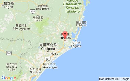 图巴朗港港口位置