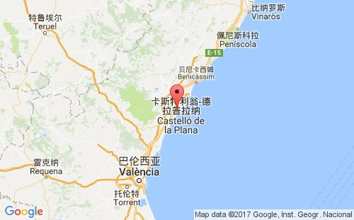 布里亚纳港港口位置