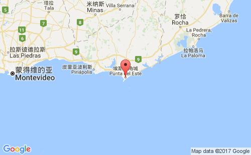 埃斯特角港港口位置