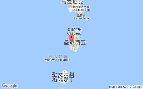 苏弗里耶尔港港口位置