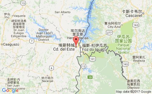 埃斯特城港港口位置