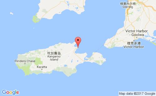 金斯科特港港口位置