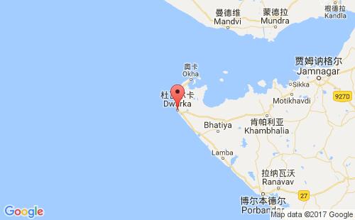 杜瓦尔卡港港口位置