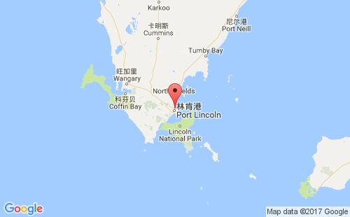 林肯港港港口位置