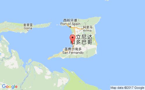 皮埃尔角城港港口位置