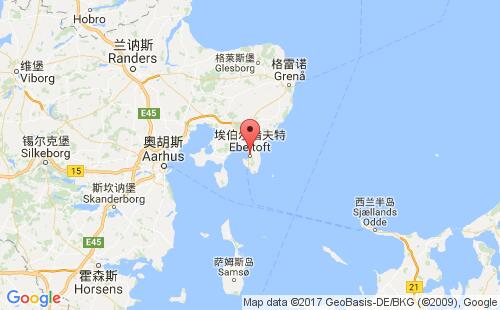 埃伯尔措夫特港港口位置
