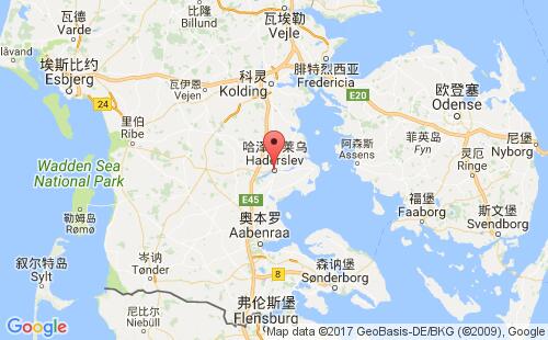 哈泽斯莱乌港港口位置