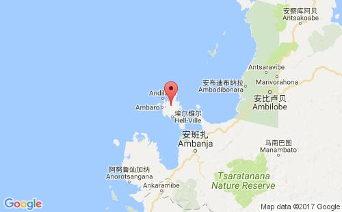 贝岛港港口位置