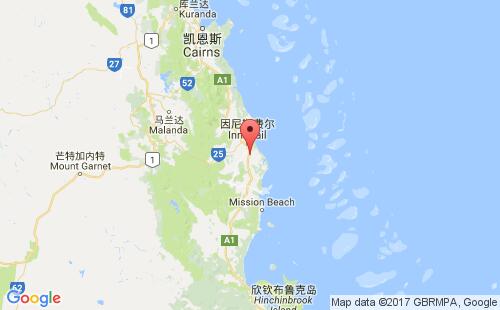 莫里扬港港港口位置
